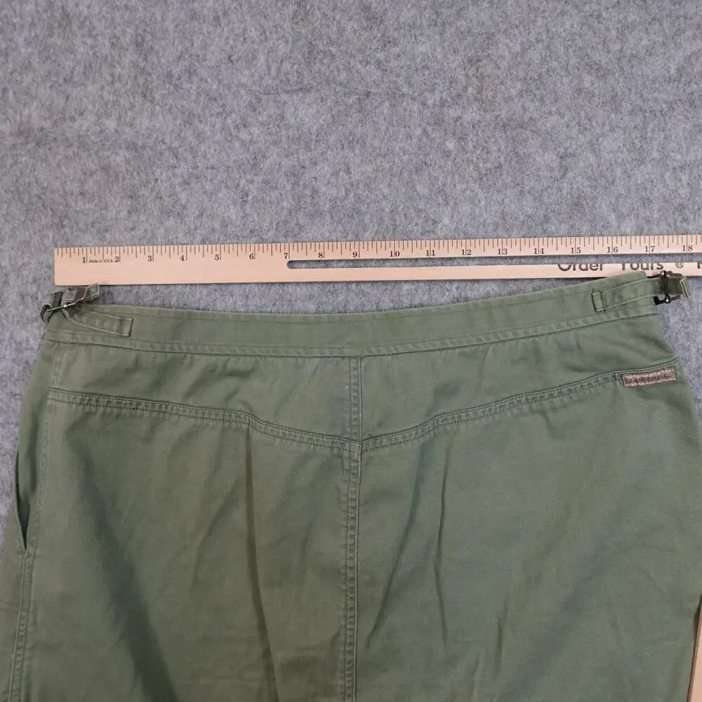 Ralph Lauren‎ Skirt Womens 16 Military Cargo Utility Army Green Mini Y2K 90s